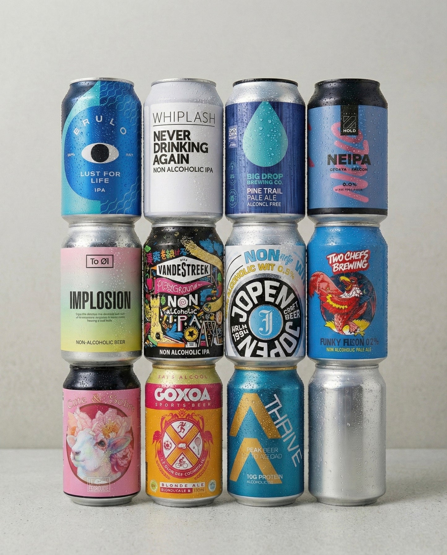 Explorer Pack — twelve alcohol-free craft beers curated in one box