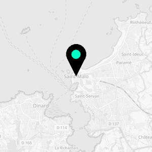 Map of Saint-Malo