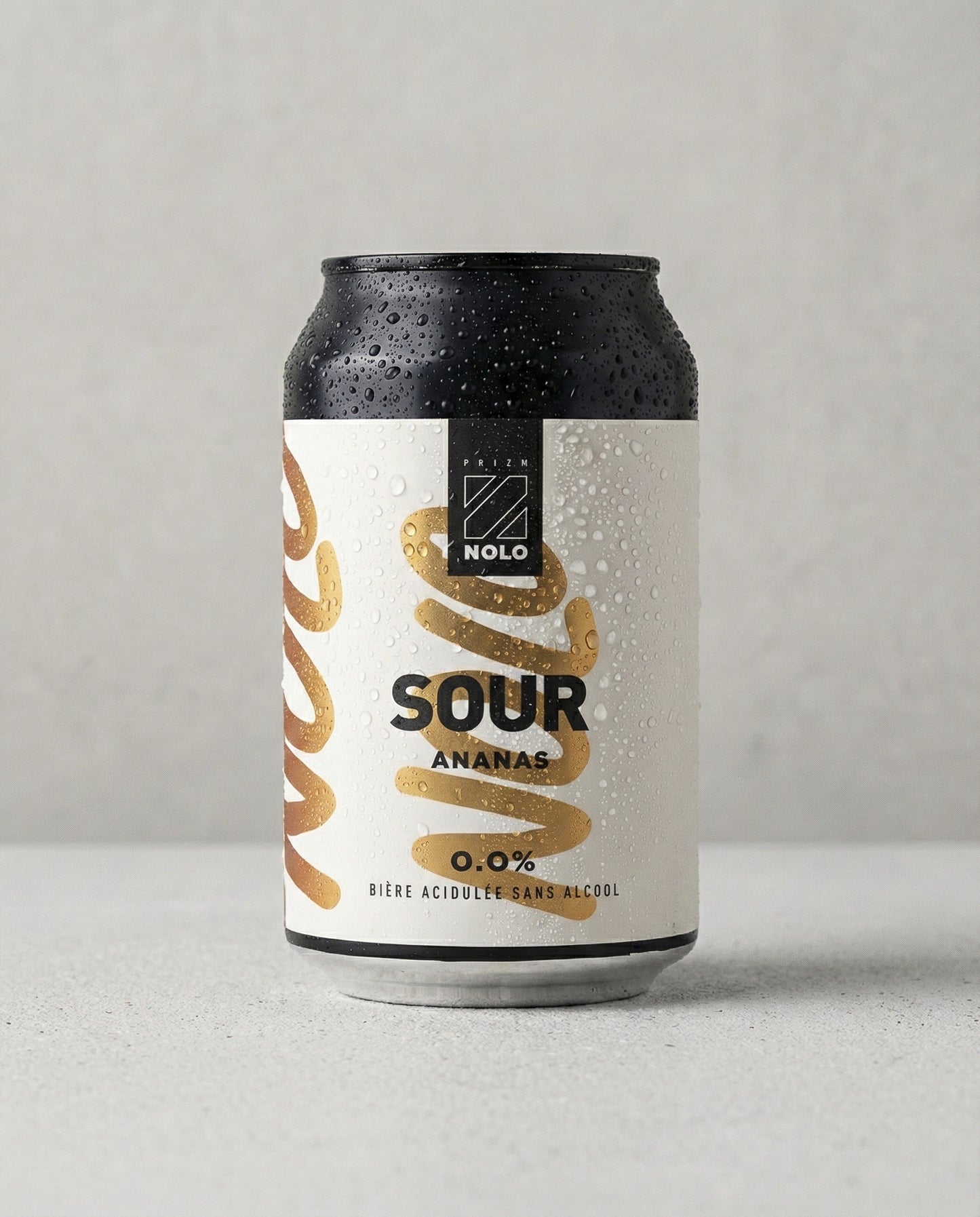 Prizm NOLO Sour can front view on concrete background