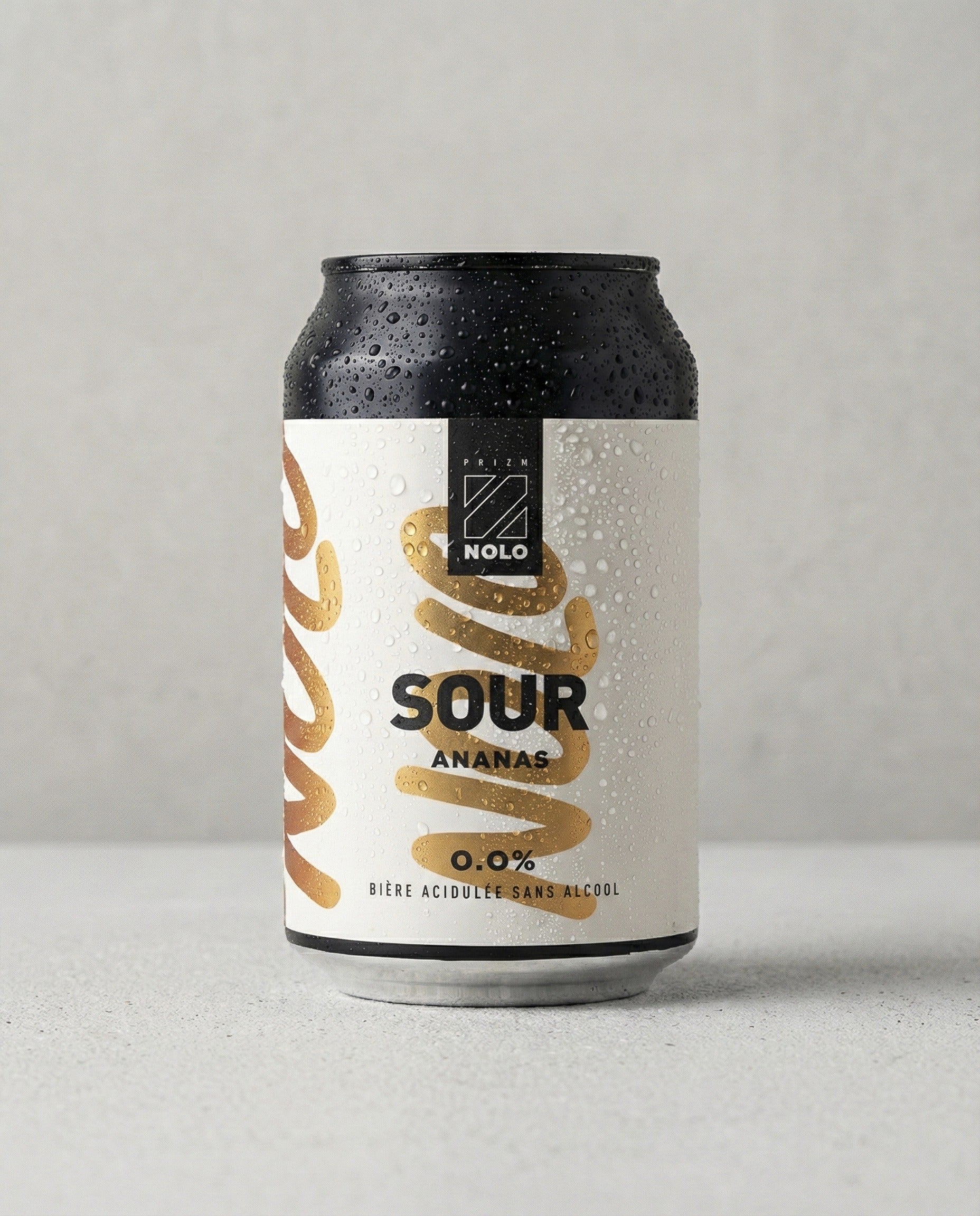 Prizm NOLO Sour can front view on concrete background